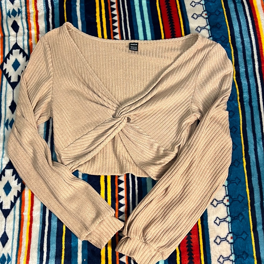 shein ribbed crop top